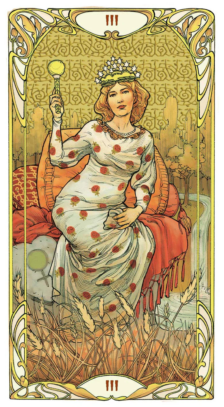 A Imperatriz na leitura das cartas do tarô